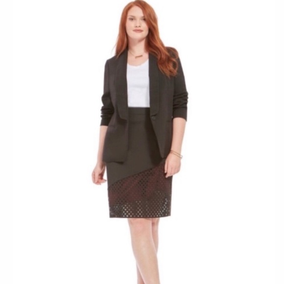 Professional black red modern neoprene skirt 18 - Picture 2 of 6